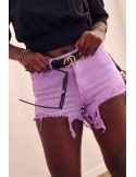 Lila Jeansshorts 6300 – Online-Shop – Boutique